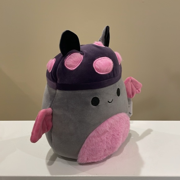 ⚡️NWT 8” Franco the Fuzzy Mushroom Bat Squishmallow - Picture 3 of 7